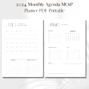 2024 Finance Planner & Tracker | PDF Printable Planner Insert | A5 1
