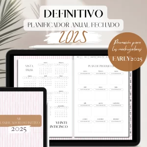 2025 Planificador Anual Fechado Definitivo | Planificación digital | 1000 páginas | Candy Stripes; planificador anual 2025, planificador fechado 2025, planificador digital 2025, planificador A5 2025, planificador definitivo 2025, planificador PDF 2025, planificador con hipervínculos, planificador para iPad 2025